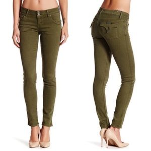 Hudson Collins Midrise Skinny Jeans